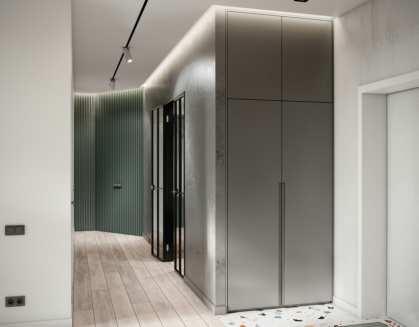 绿意盎然 | 揭秘灰绿色家居设计的魅力-1