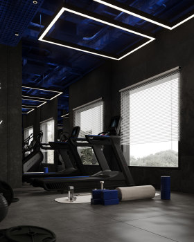 家庭健身房设计丨Tasnim Mohamed