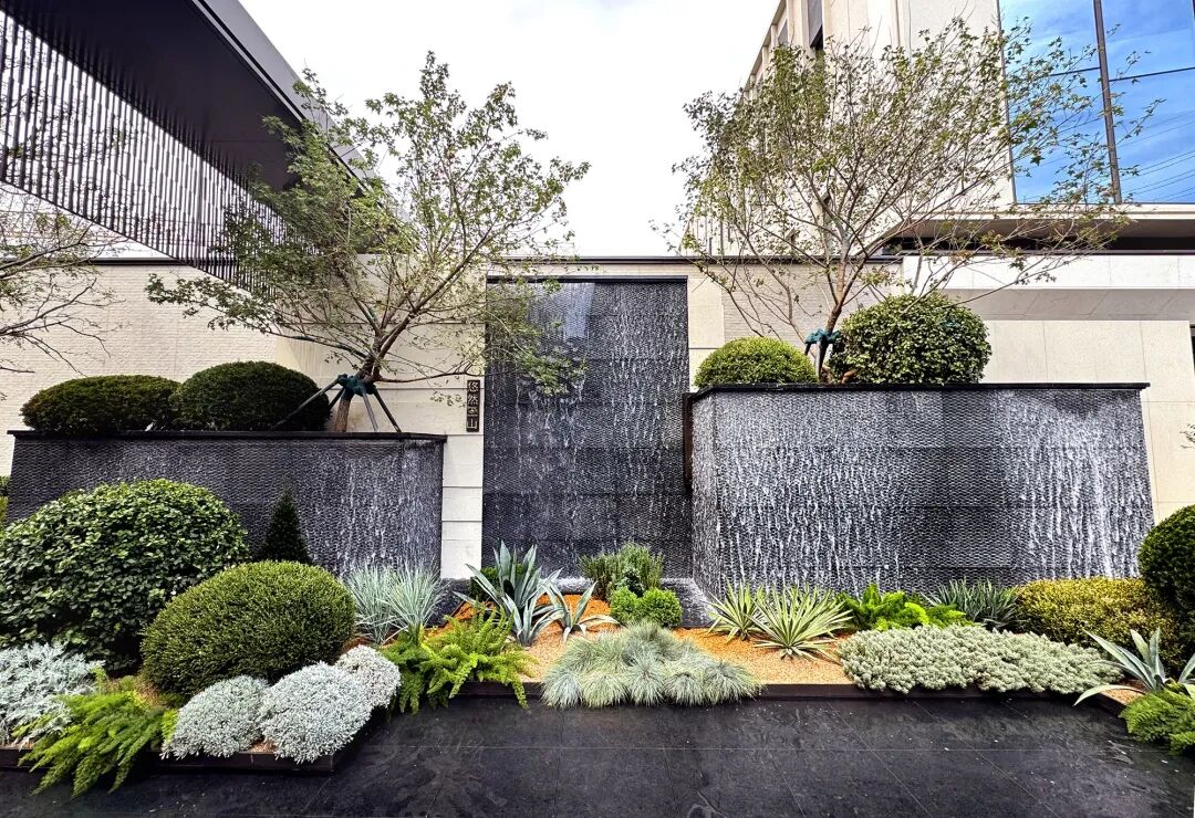 沈阳风景园林股份有限公司施工作品展I华润·润澜庭项目一期示范区景观工程-49