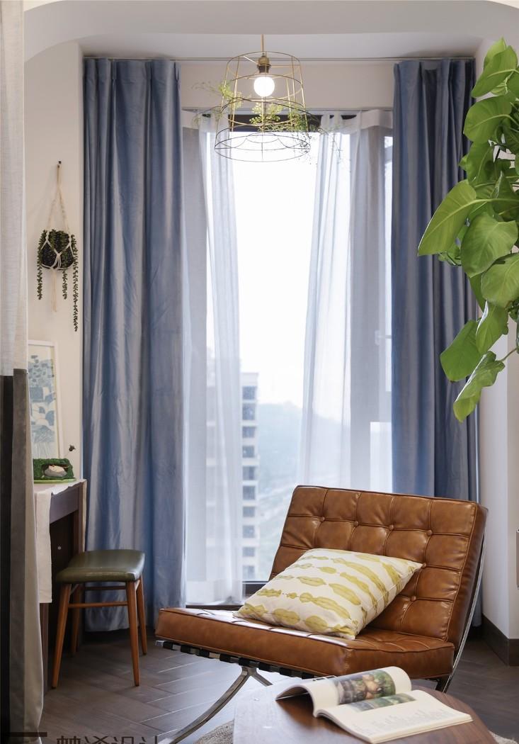 梵浠设计丨公寓丨温暖北欧风家居空间-14