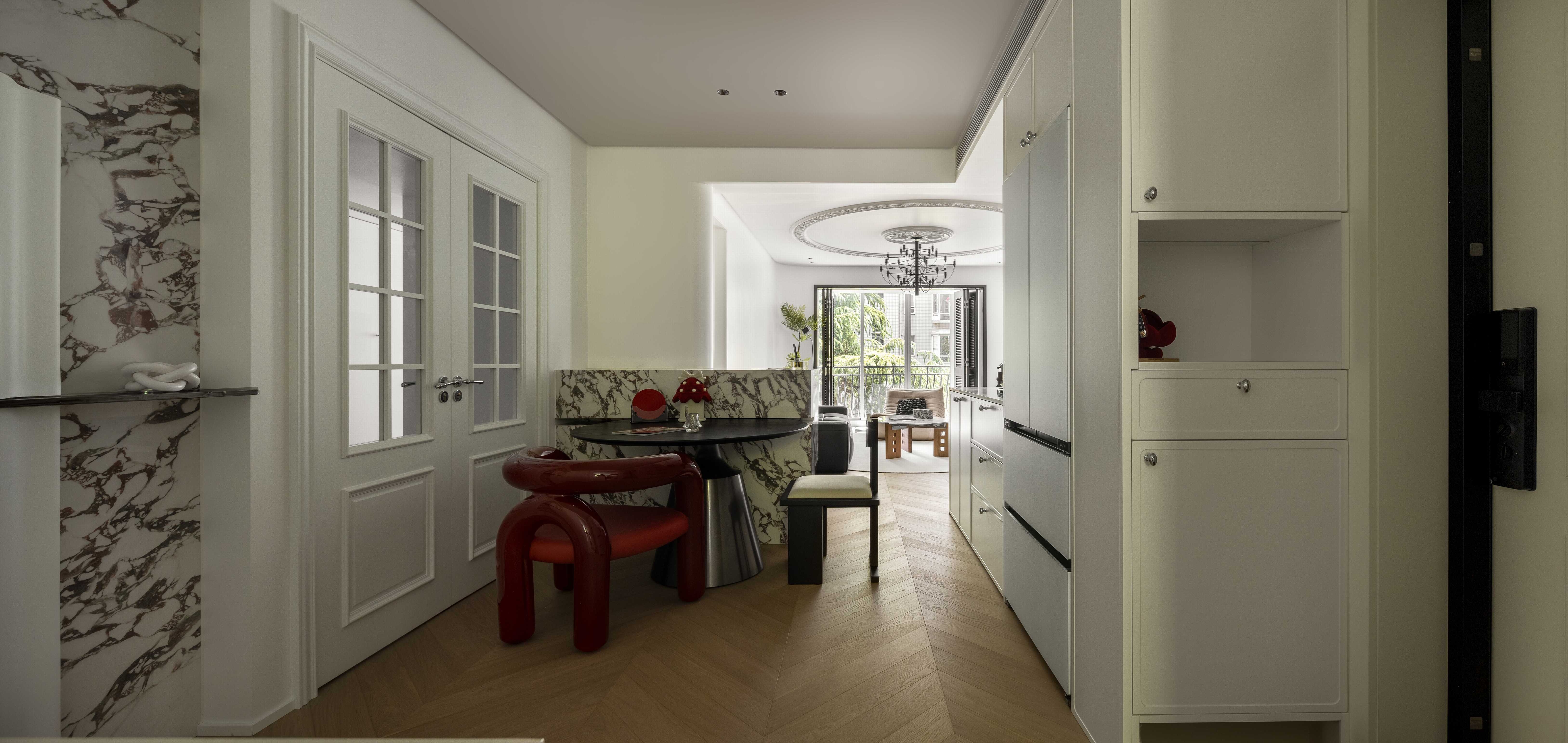 邂逅繁华·上海徐汇90m²旧房改造丨中国上海丨屿设计YU DESIGN-17