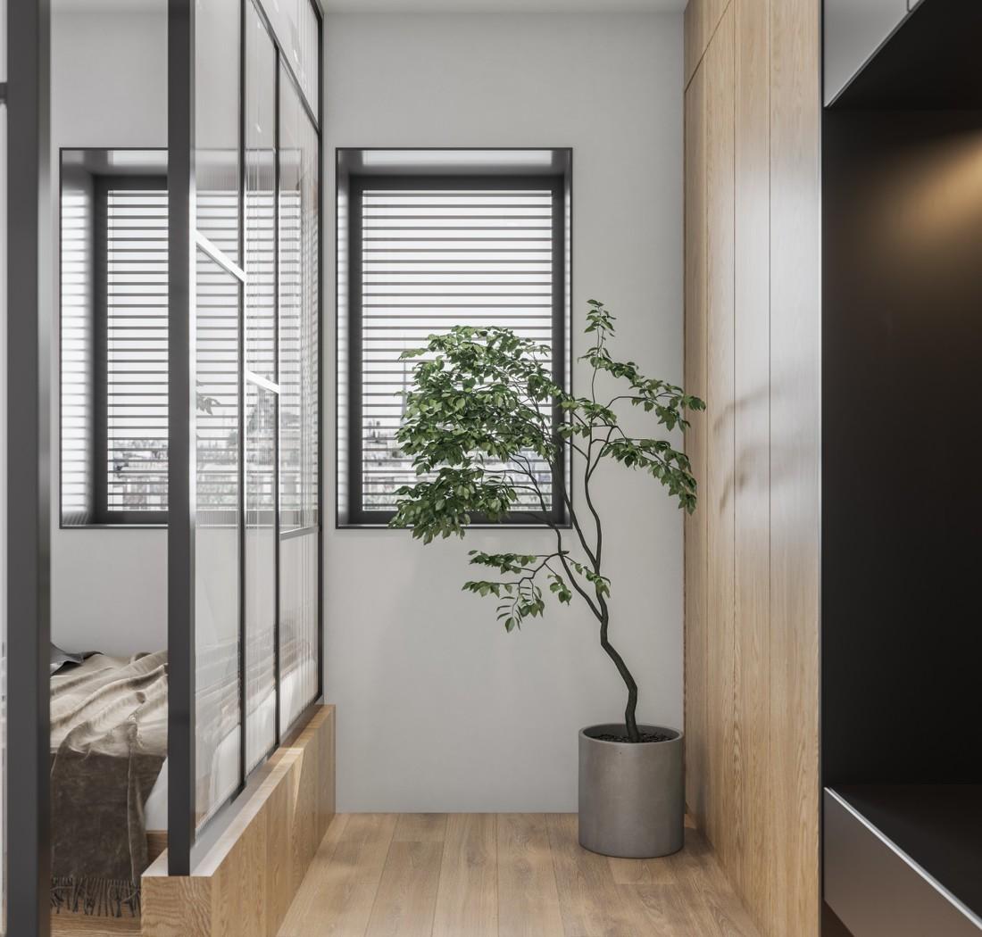 北京海淀 67 平米旧房简约风改造,自然舒适的生活空间-24