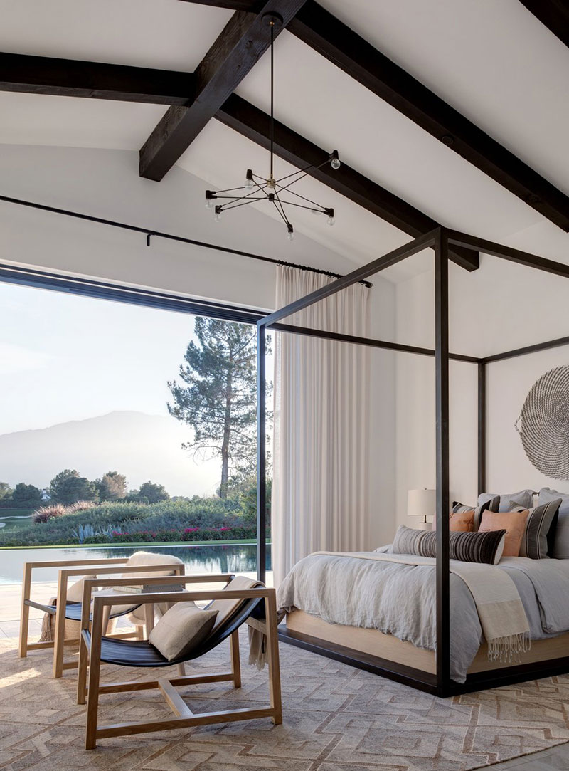 加州天堂泳池别墅，和谐内外空间-15