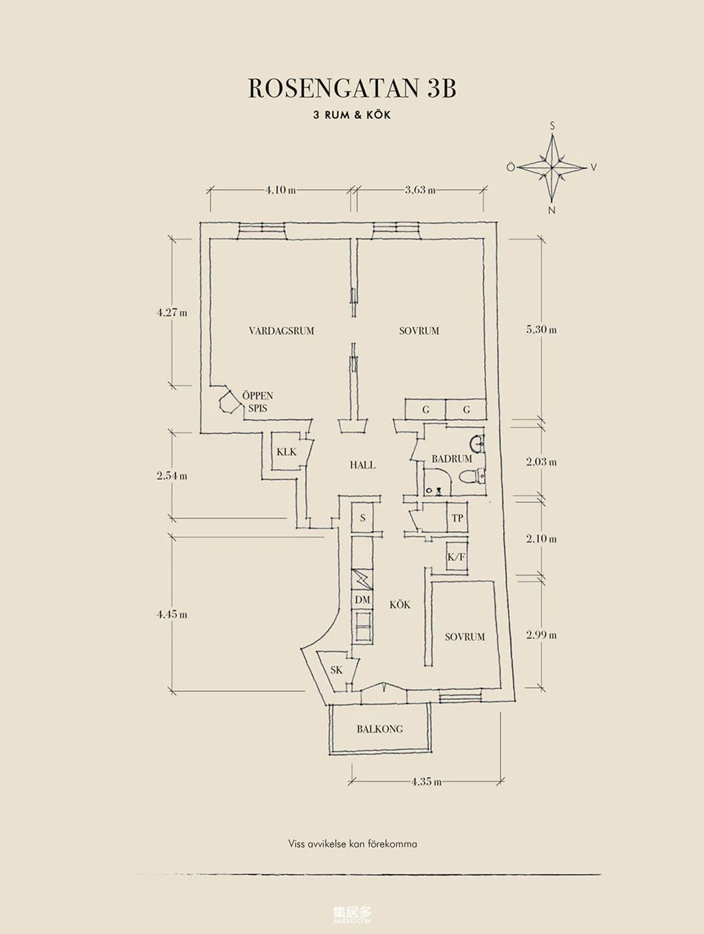 哥德堡复古温馨公寓设计-42