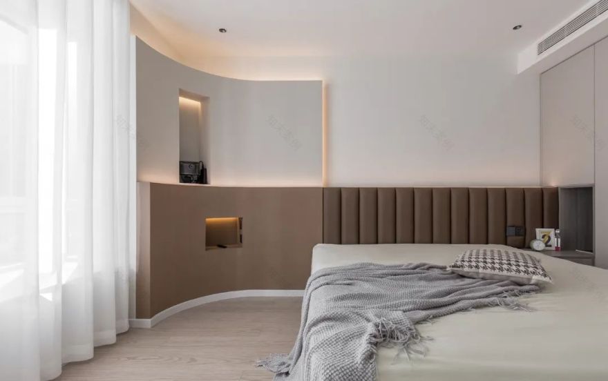 158㎡全承重墙老三居的现代简约设计丨研筑国际室内设计事务所-38