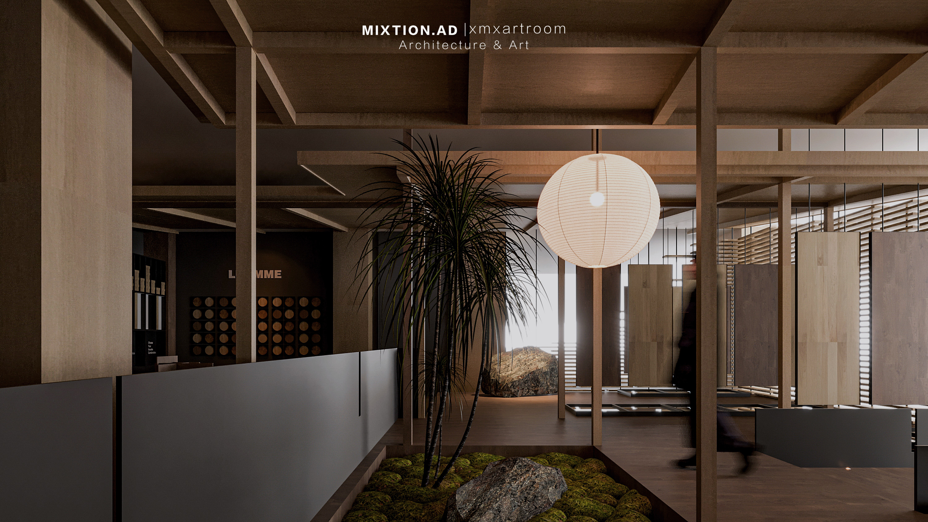 温州朗穆地板店“廊·木”设计丨中国温州-3