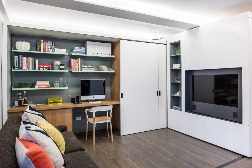 变变变5合1,曼哈顿微型公寓设计 / MKCA-14