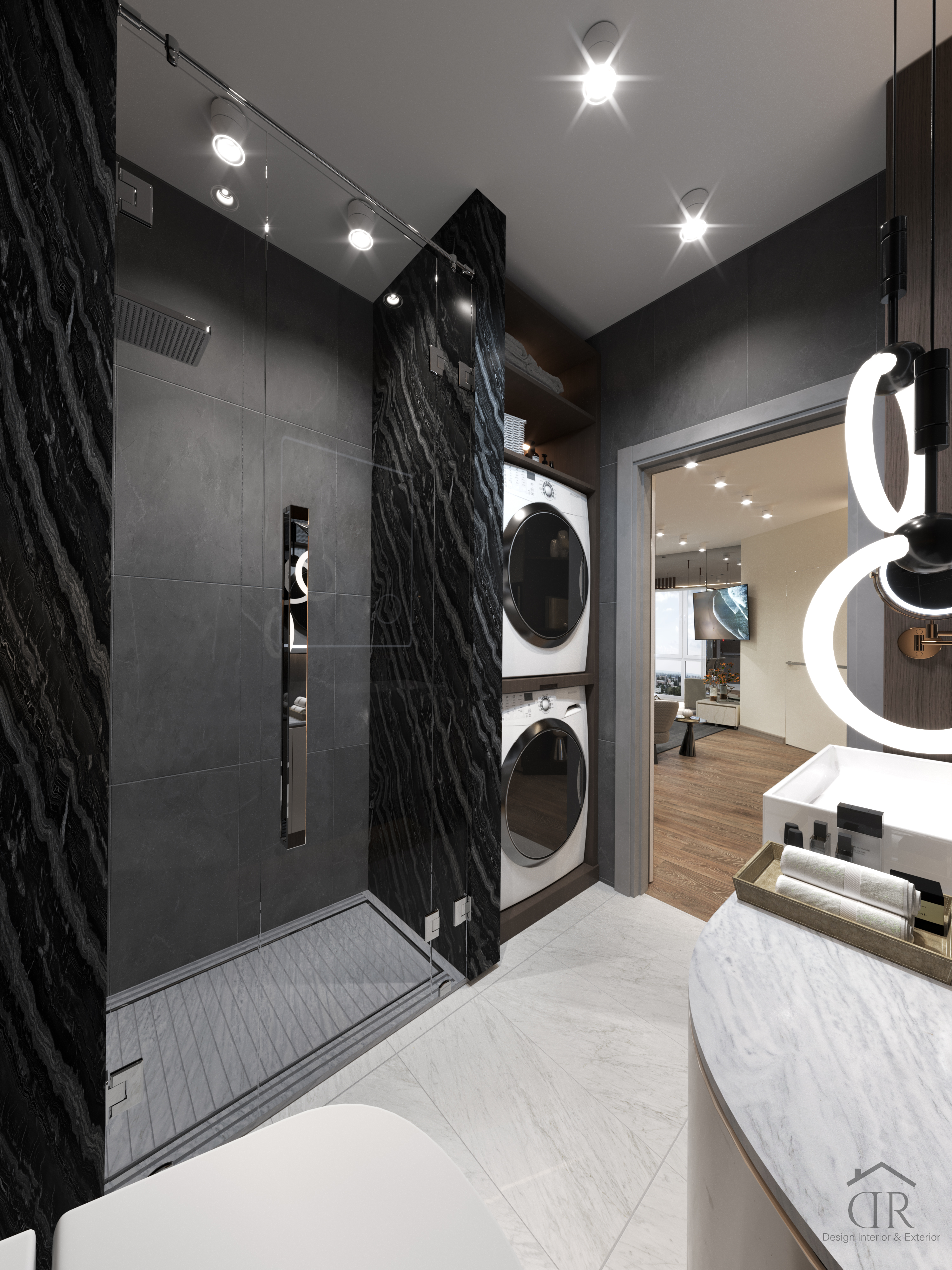 现代风格两室公寓设计-7