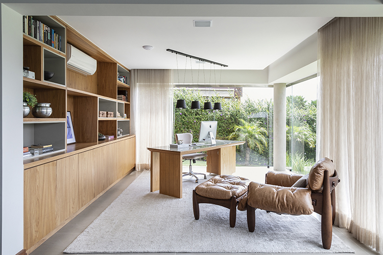 带高尔夫球场景观的住宅室内设计丨巴西圣保罗丨卡罗琳娜·加瓦(Carolina Gava)-15