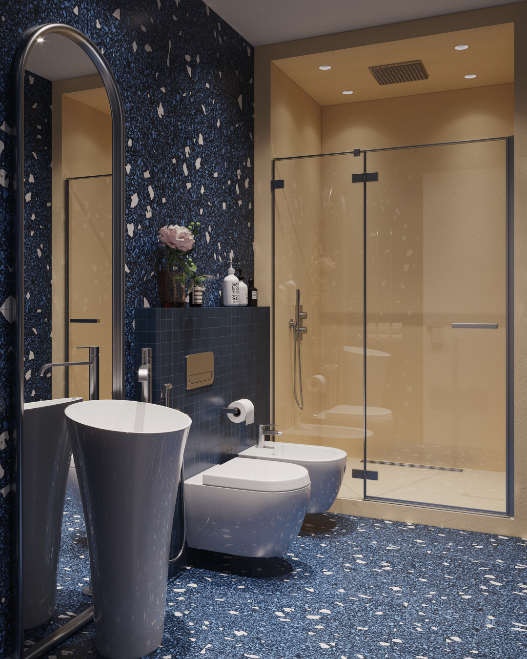 现代轻奢公寓设计丨阿塞拜疆丨Kamran Kerimov-81