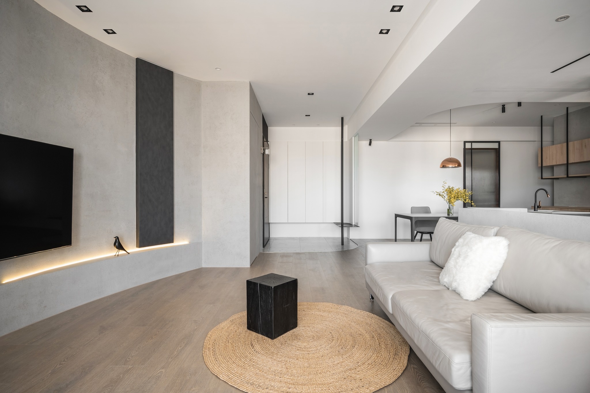 沐光设计 · 圆弧曲面打造柔软家居-5