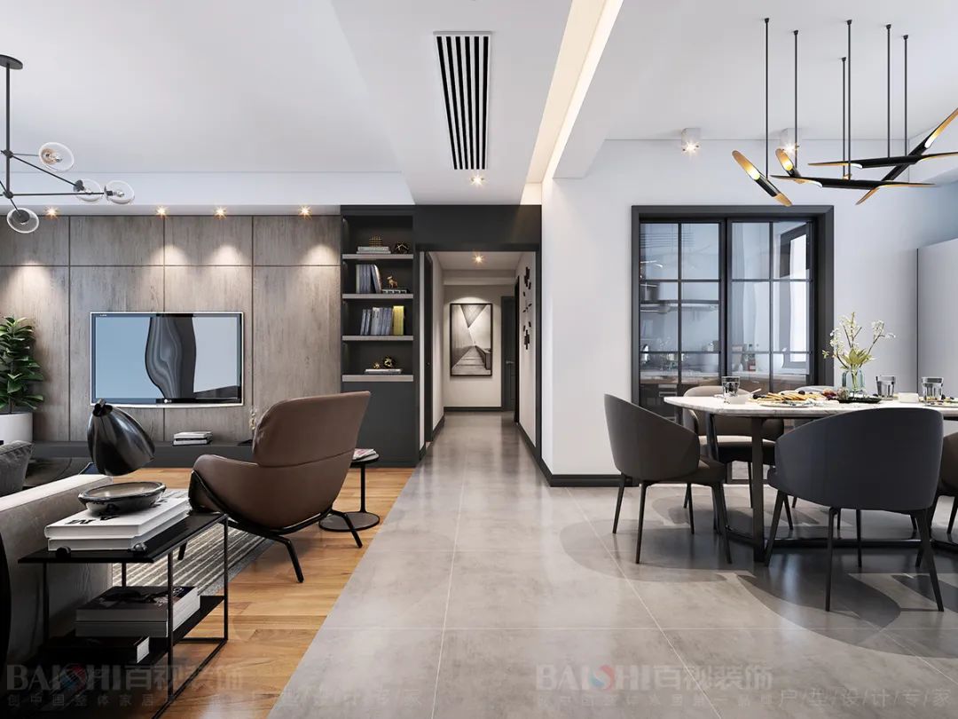 百视装饰•外滩府 | 现代简约风格打造舒适生活空间-108