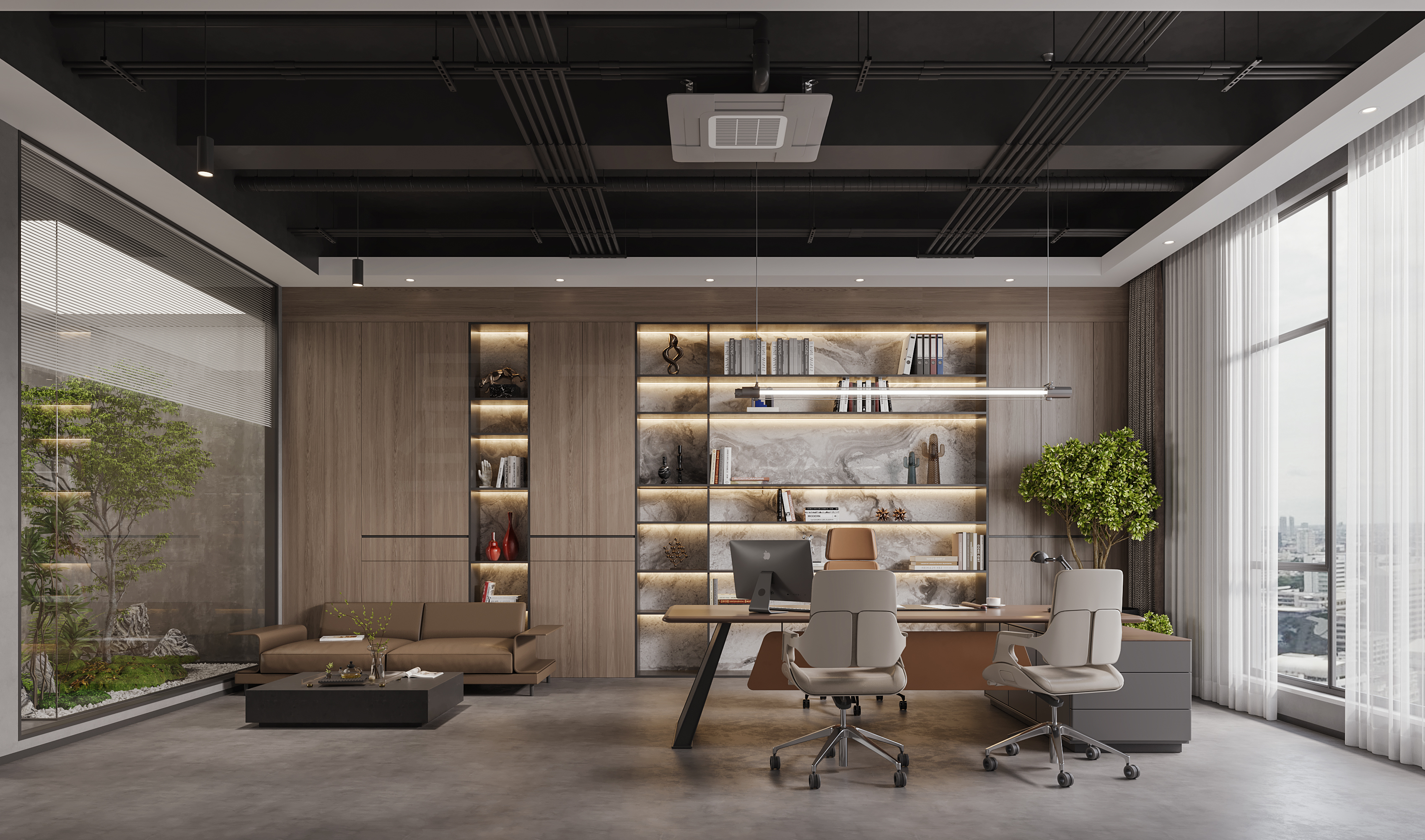 办公 综合体 效果图-5