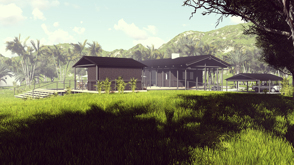 泰国清迈山间飘浮别墅，自然与传统共生-9