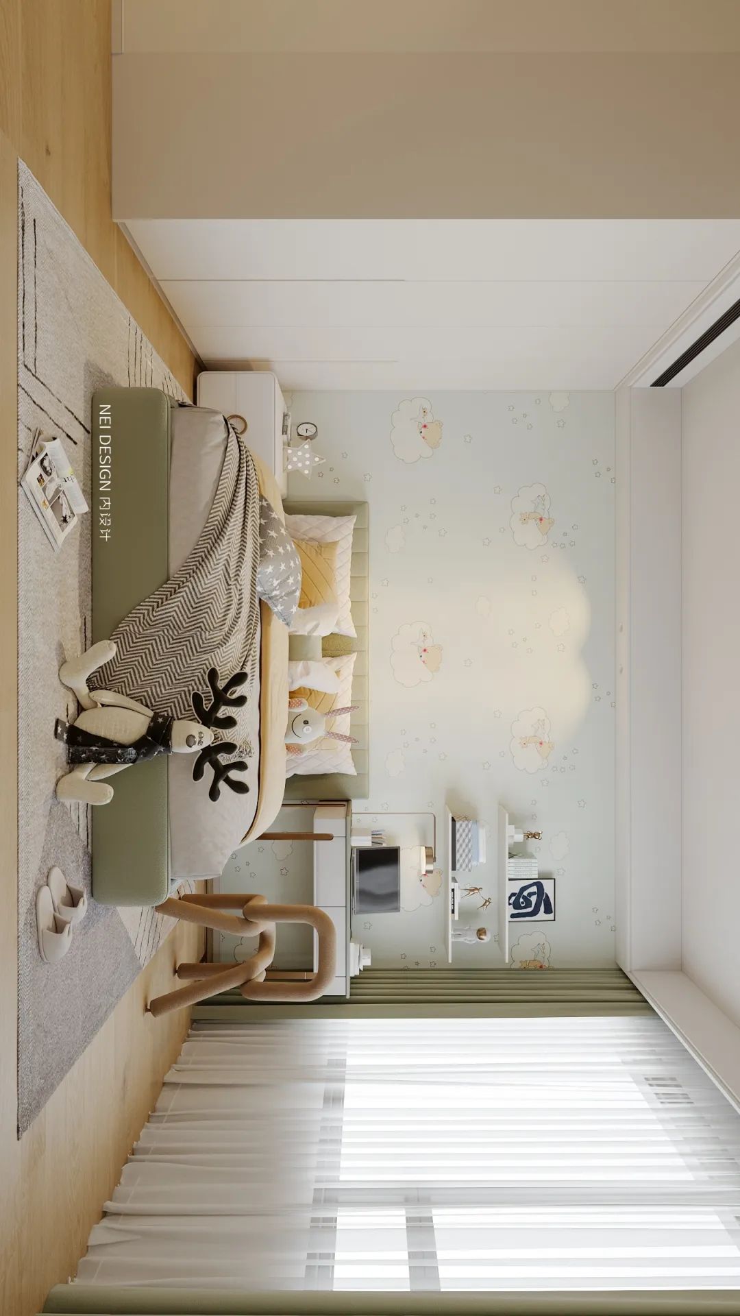 漓江郡府·蓝色畅想丨内空间设计机构-28