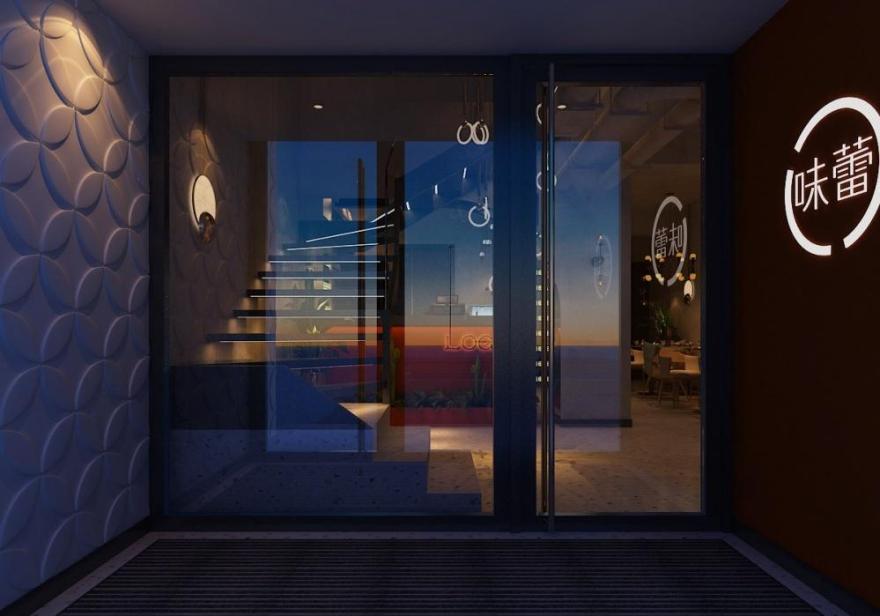 铁岭味蕾空间料理室内设计全解析-8