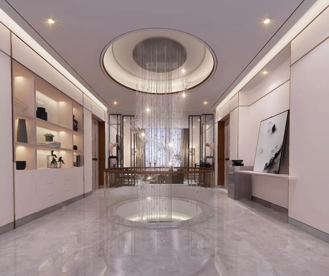 合肥政务区 740㎡新中式别墅设计,打造优雅私宅环境-45