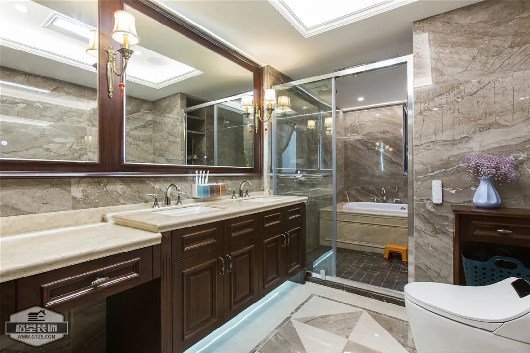 美式风情演绎,打造休闲浪漫生活空间丨格堂装饰-51