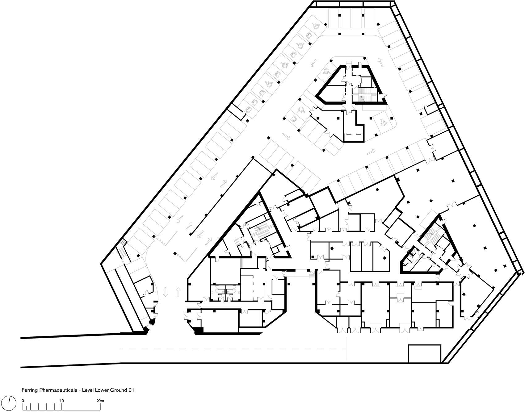 Ferring制药新总部丨丹麦哥本哈根丨Foster + Partners-62