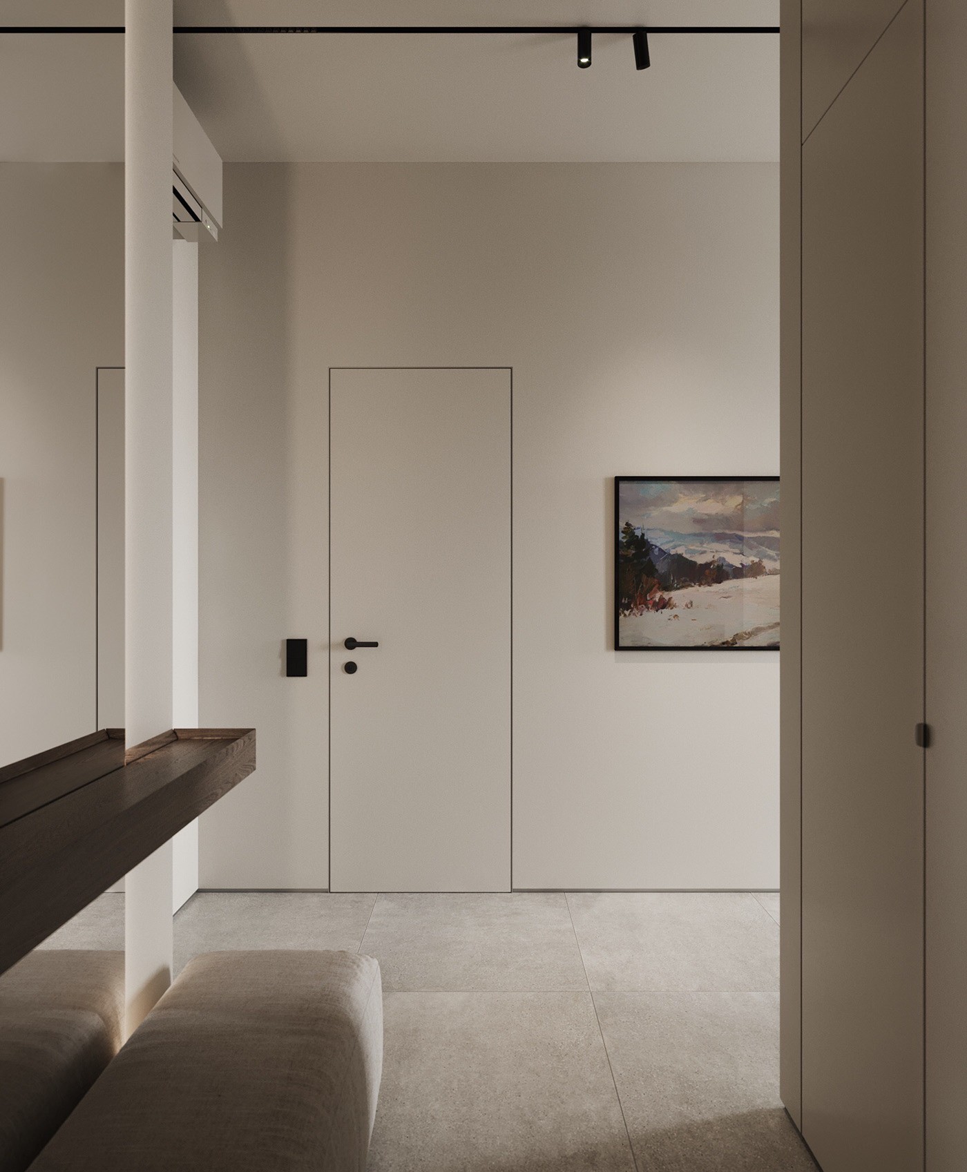 乌克兰50㎡小空间公寓设计-0