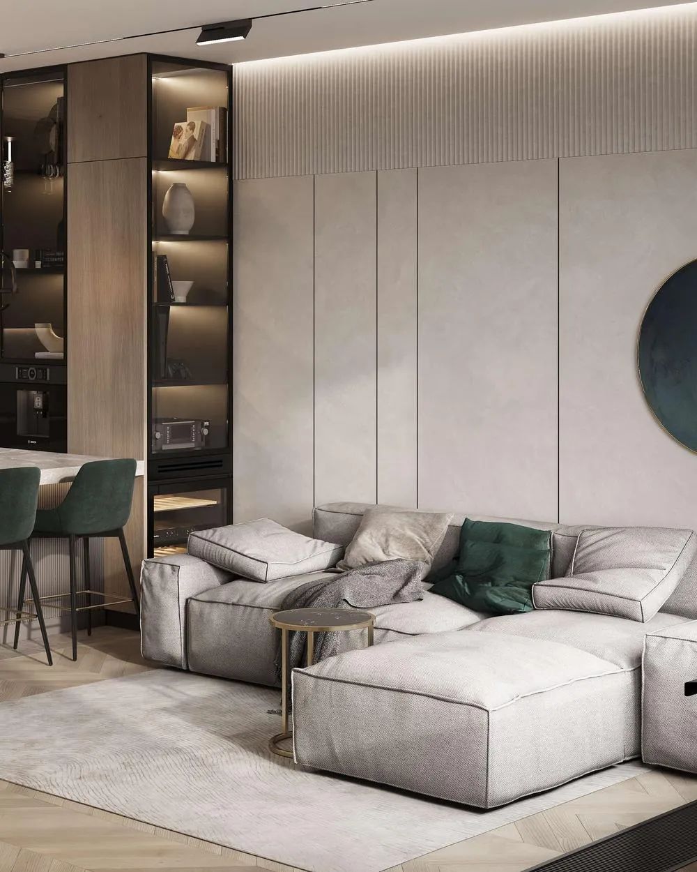 莫斯科 Osome Studio 的质感室内设计-8