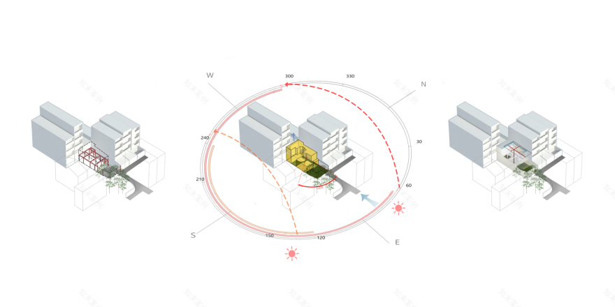 越南热带小院中的“遮阳伞”建筑-74