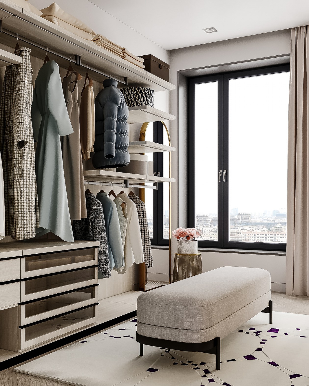 120㎡多彩色系公寓 超有治愈性！-14