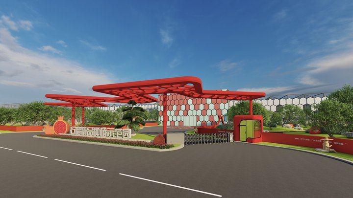 项目|枣庄市峄城区石榴智慧种植示范园-51