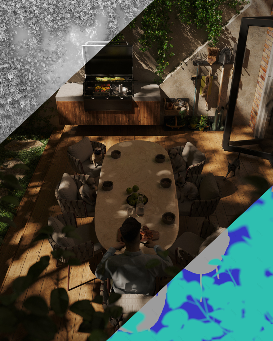 Brick Courtyard House | Barcelona-7