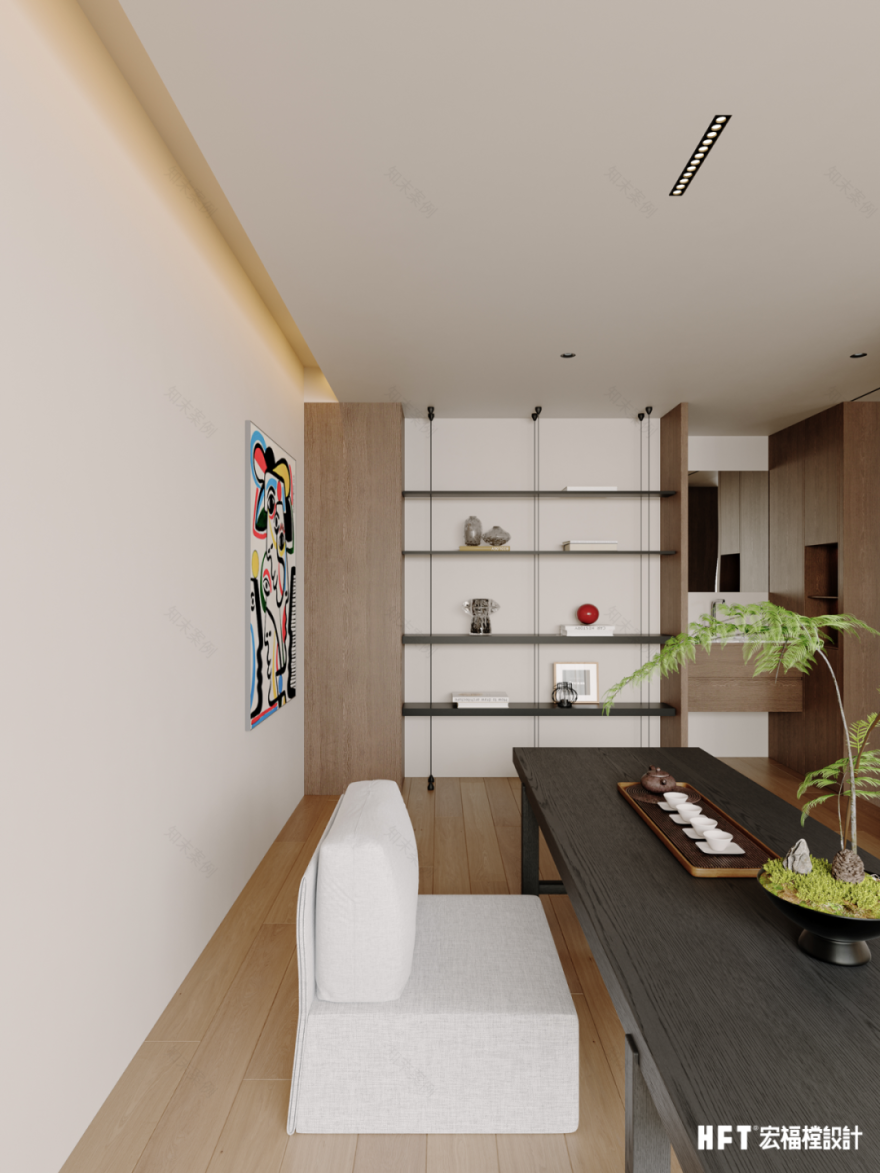 连云港宏福樘x财信铂悦府/140㎡意式极简,设计不是填满空间,而是为生活创造可能性-32