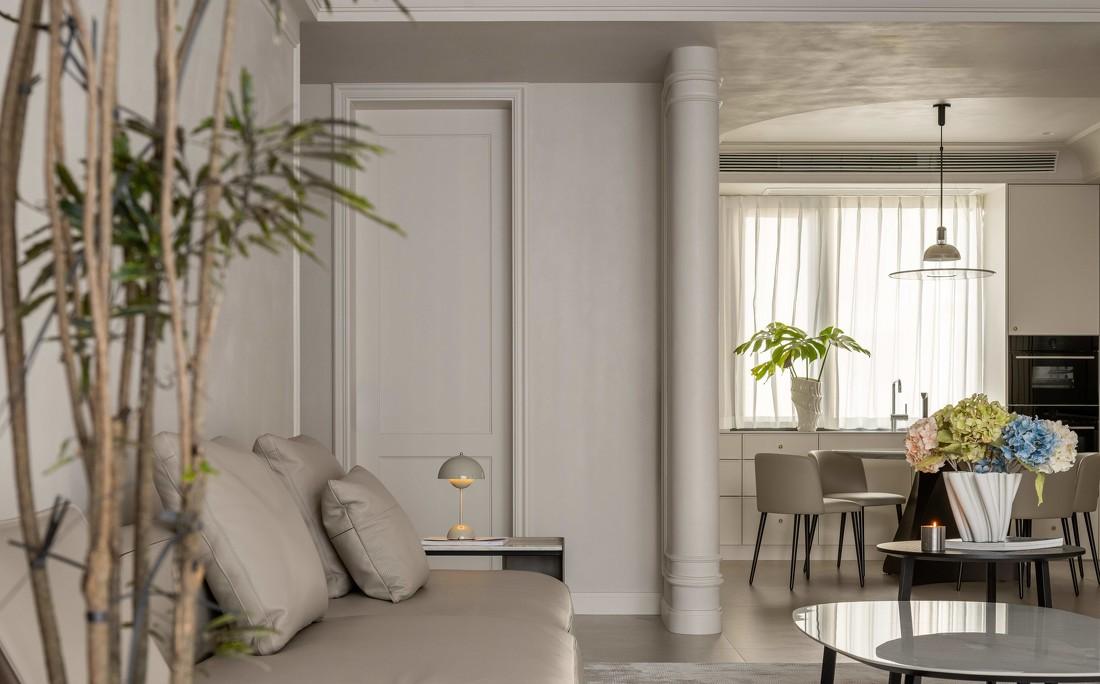 奶油肌理勾勒182㎡居家美学-24