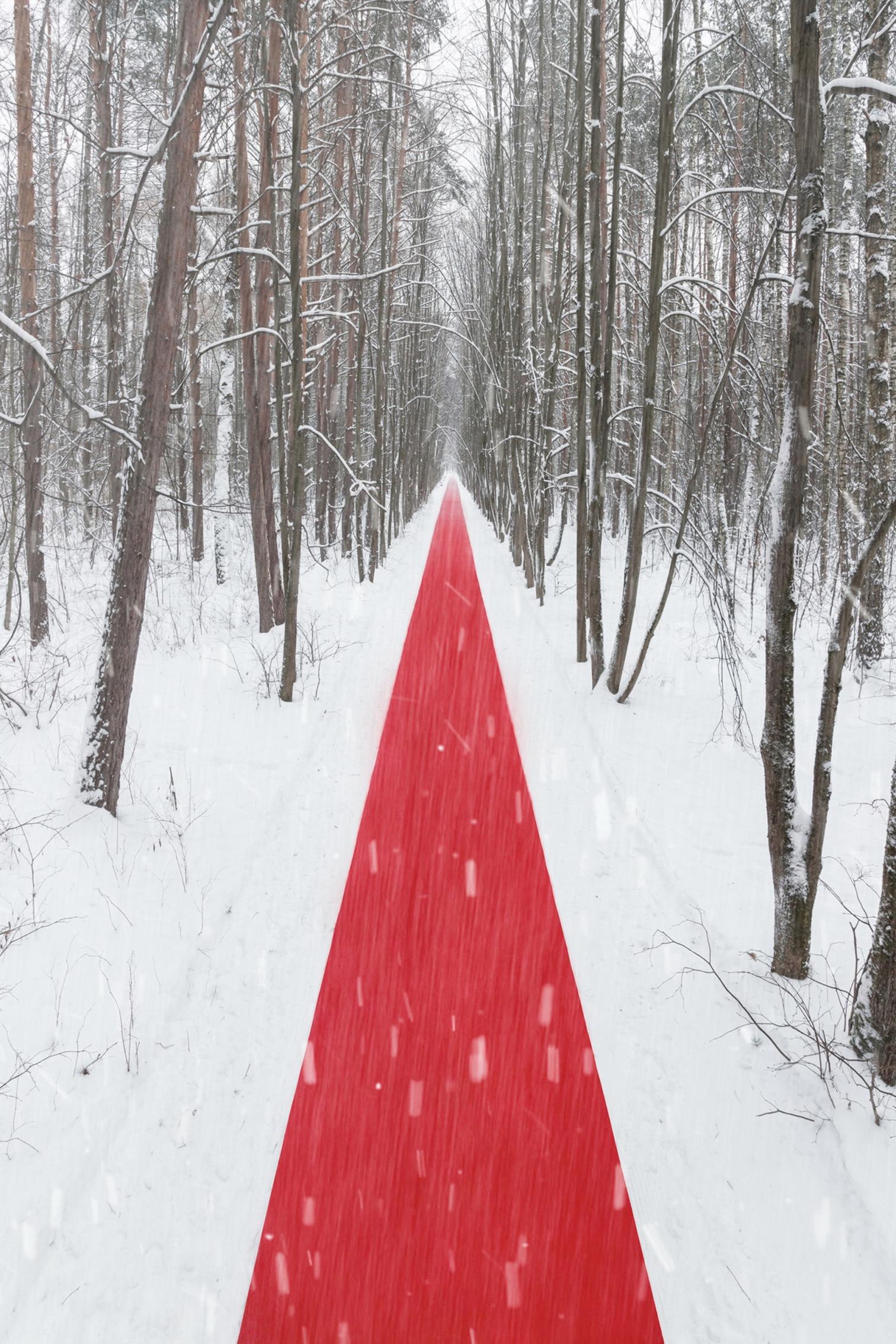 莫斯科马列维奇公园的红色地毯丨俄罗斯莫斯科丨El artista-9