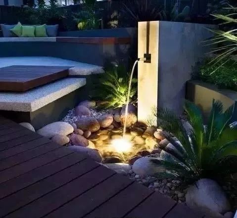 山水相依，自然灵动的庭院水景设计-11