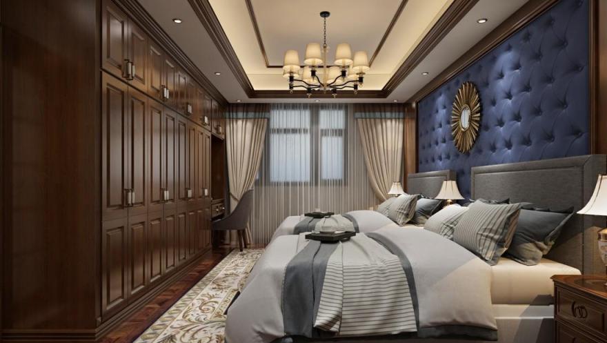 吉首市溶江小区壹号复式楼美式风格-40