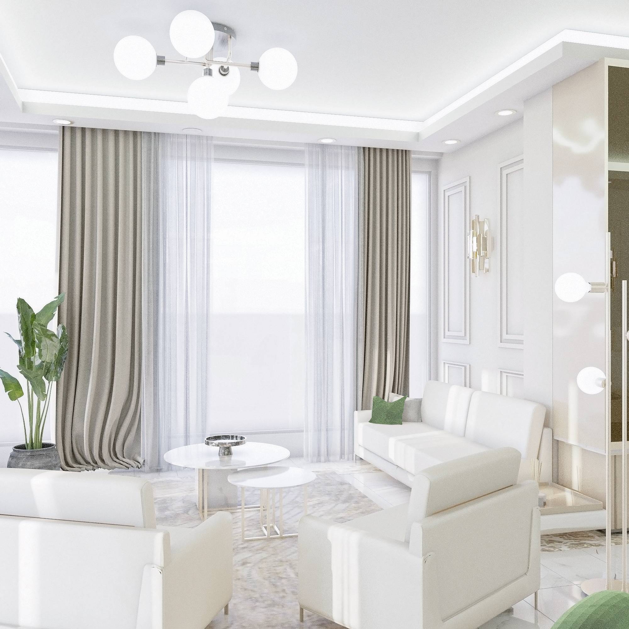 Luxury Interior Design of the Living Area-5