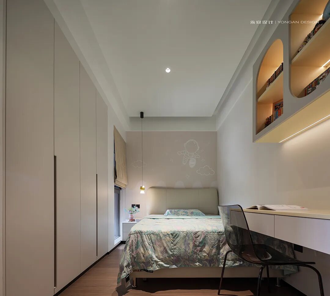 永安实景丨东海富汇豪庭107m²【设计让非常规空间重新涅槃】-137