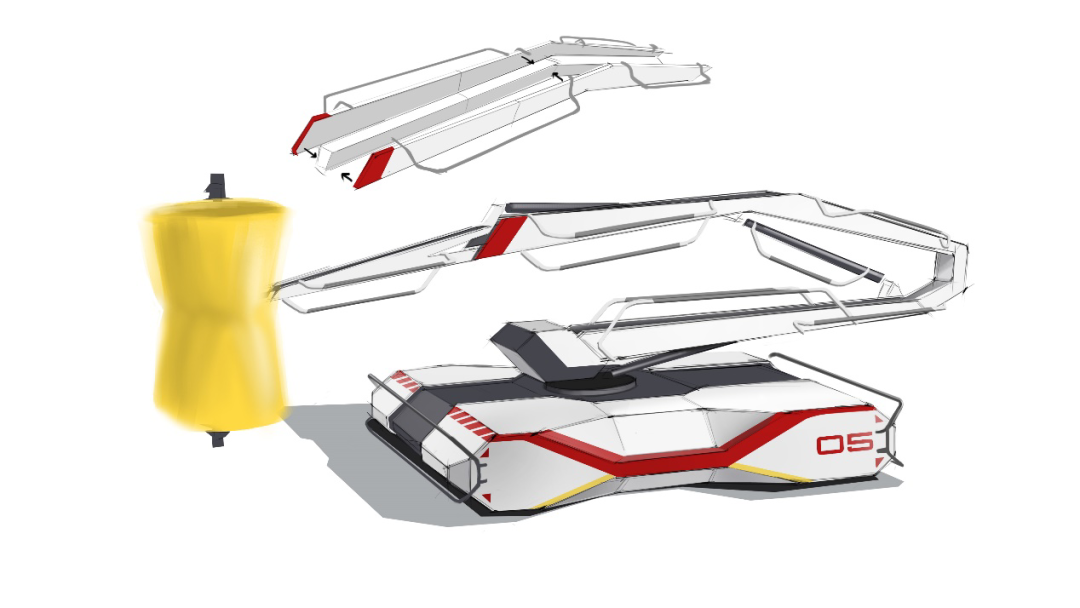 次世代智能清洗--海航量子智能飞机清洗机器人-29