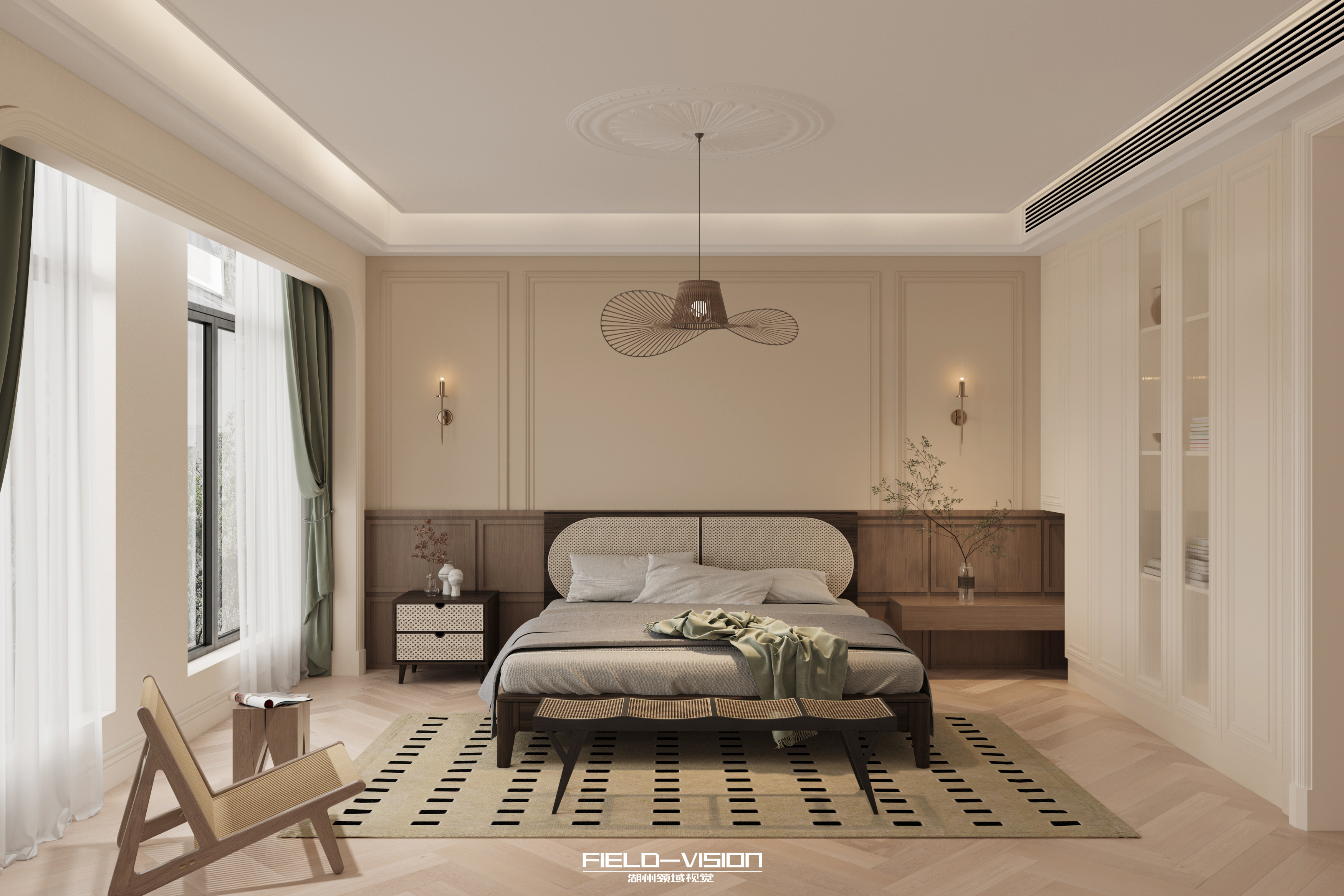 美式乡村风别墅-108