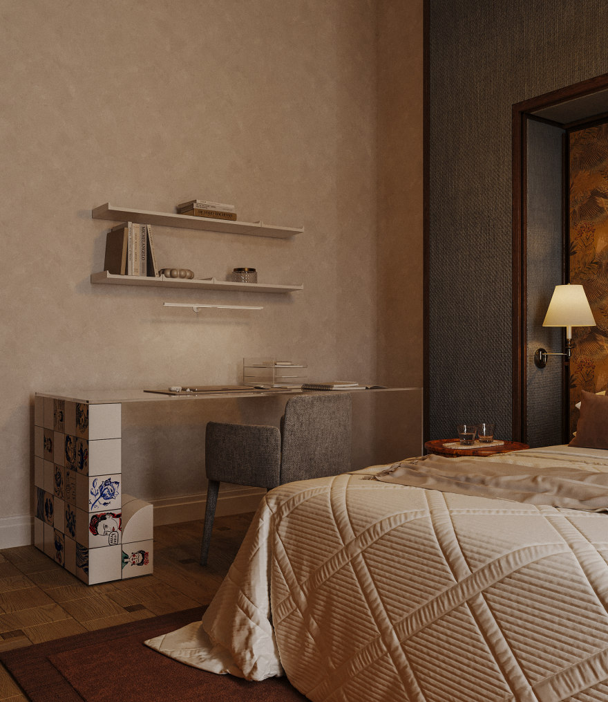 华沙老公寓楼内公寓丨波兰华沙-17