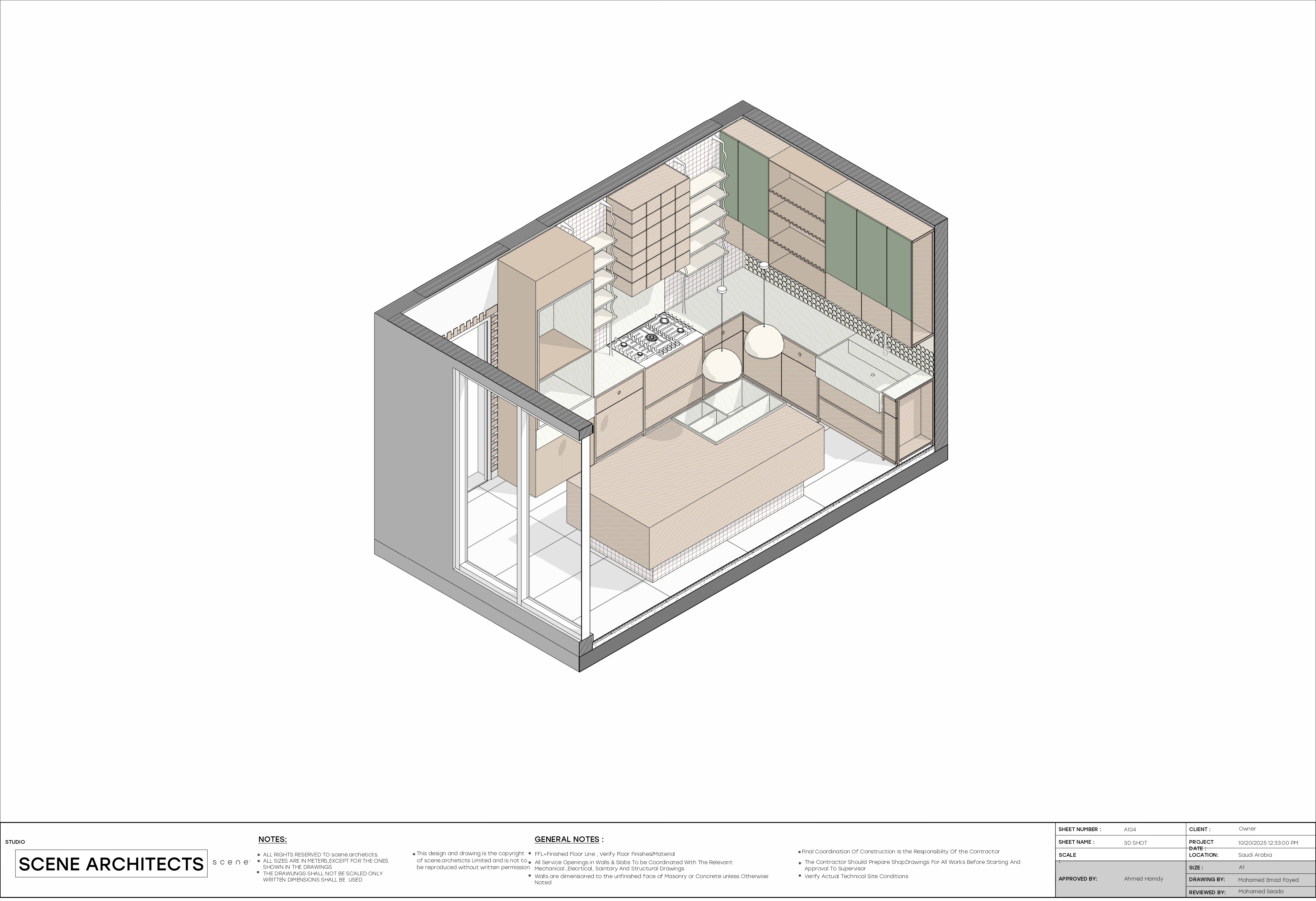 厨房设计项目丨Scene Architects-7