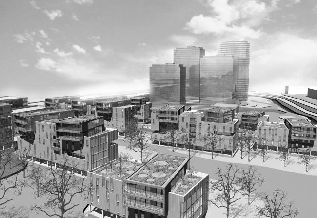 某住宅街区建筑规划设计丨俄罗斯丨帕维尔·安德烈耶夫建筑工作室-47