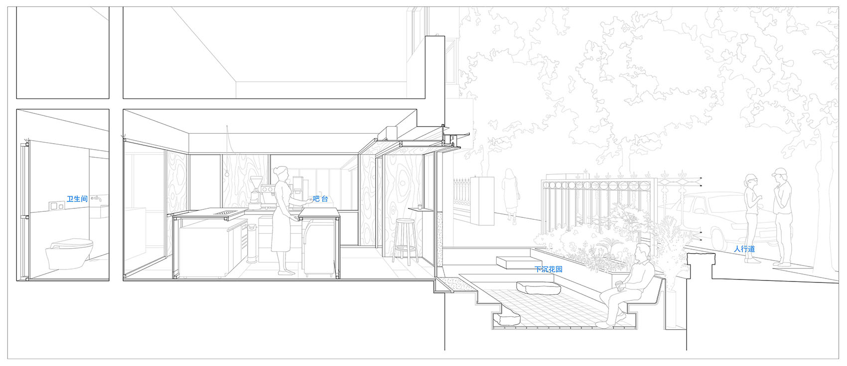 青岛海边的小花园咖啡店-45