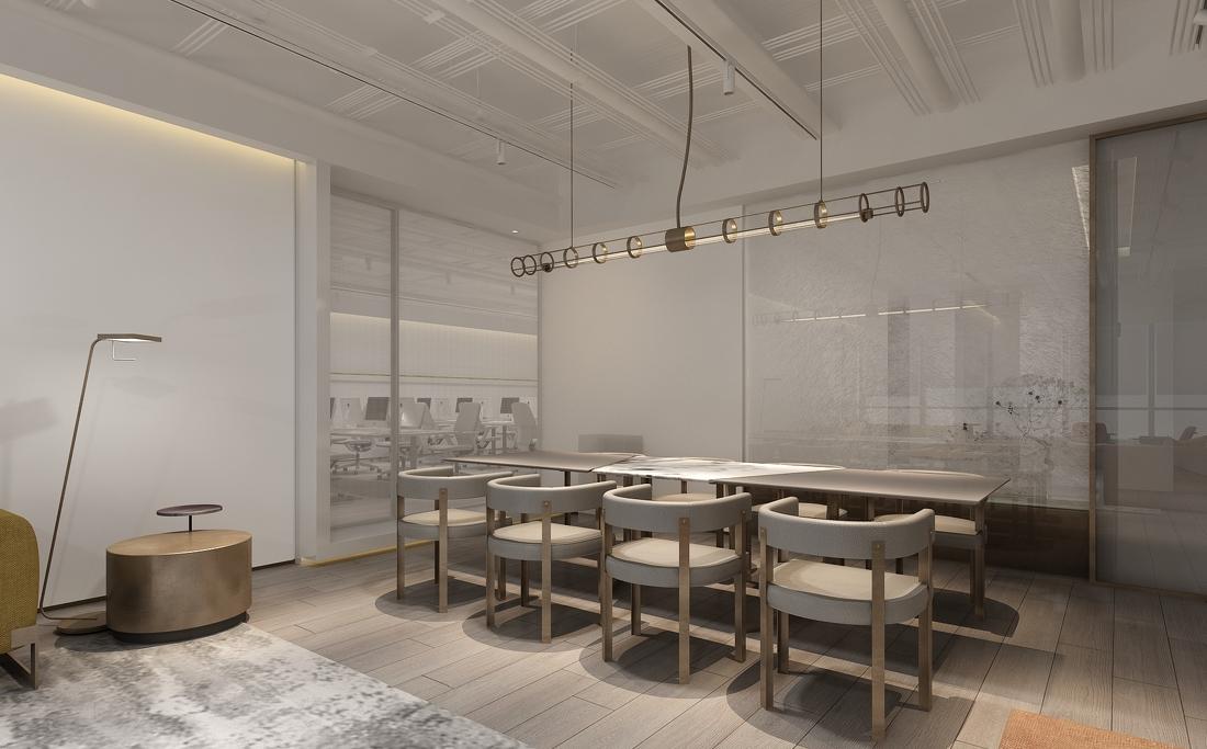 简约人文办公空间设计-7