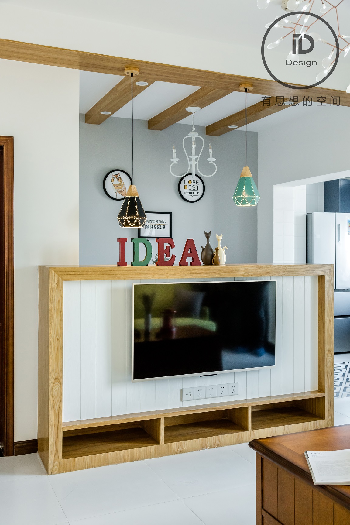 87㎡北欧风幸福小窝,武汉 ID 设计工作室打造-19