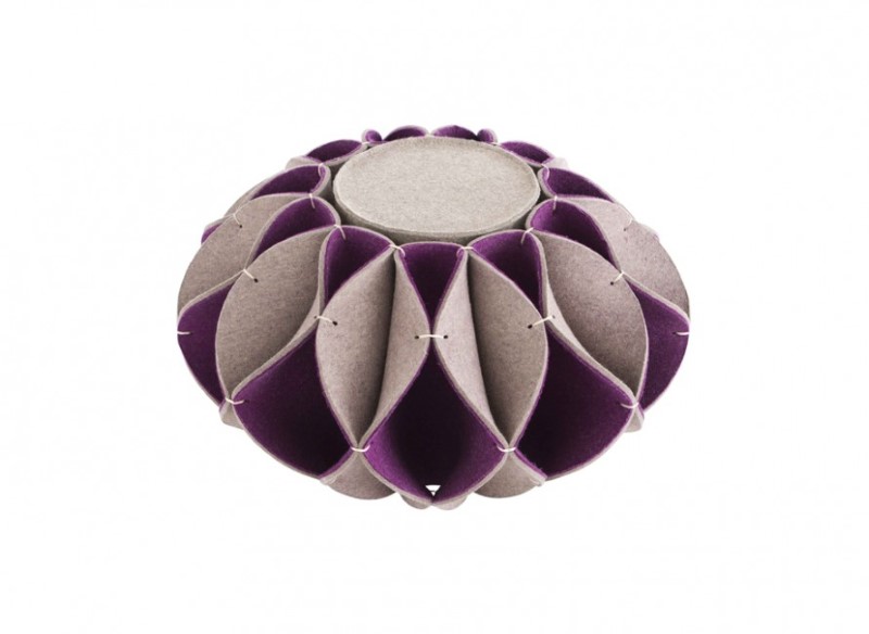 Ruff Pouf inspired by the ruffles worn around the neck during the Elizabethan era-7