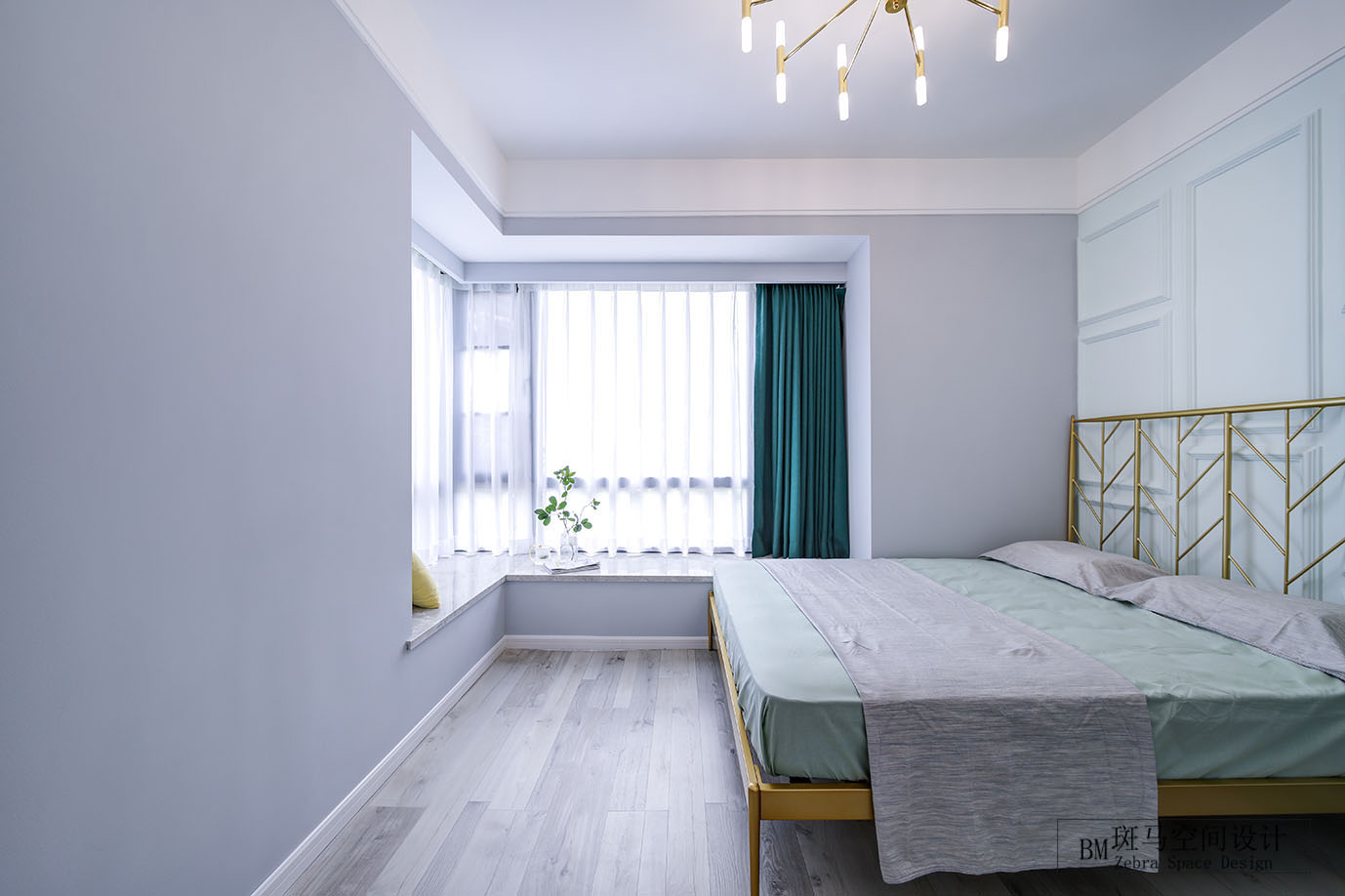 马卡龙色的浪漫空间 | 深圳庐峰翠苑 120 平方少女心设计-35