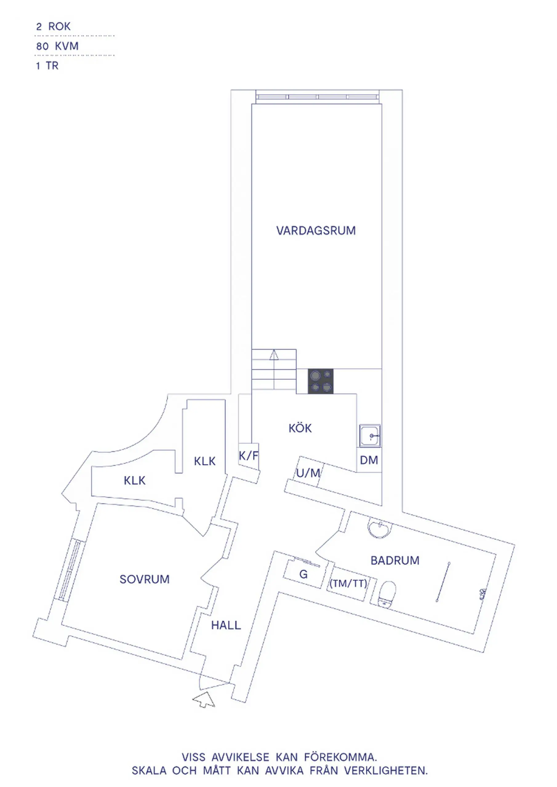 80 平米非凡公寓，厨房挑高设计-25