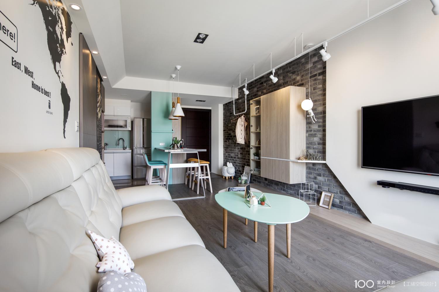 116m²台北清新北欧风住宅  工绪空间设计-3