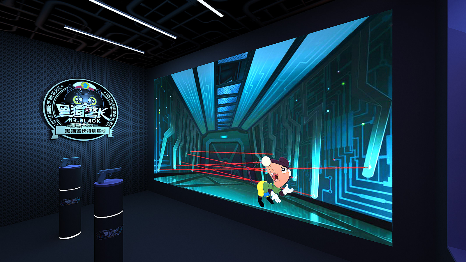 上美&百度展厅-11