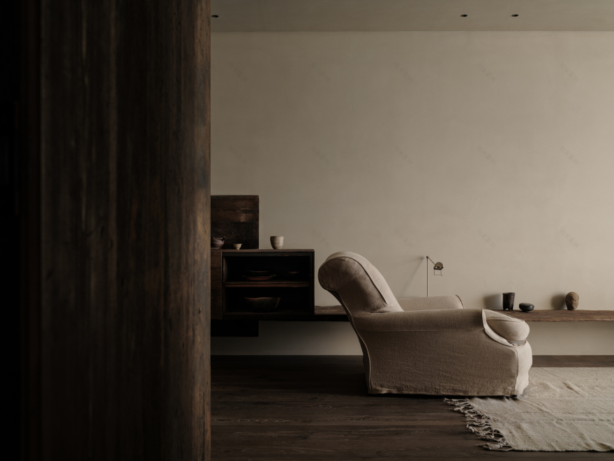 A Young Artist’s Home in Collected Time / Mountain Soil Interior Design-34